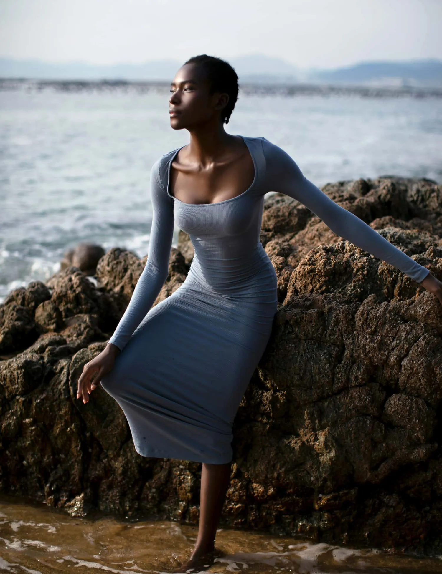 Isis-Slip Maxi Dress