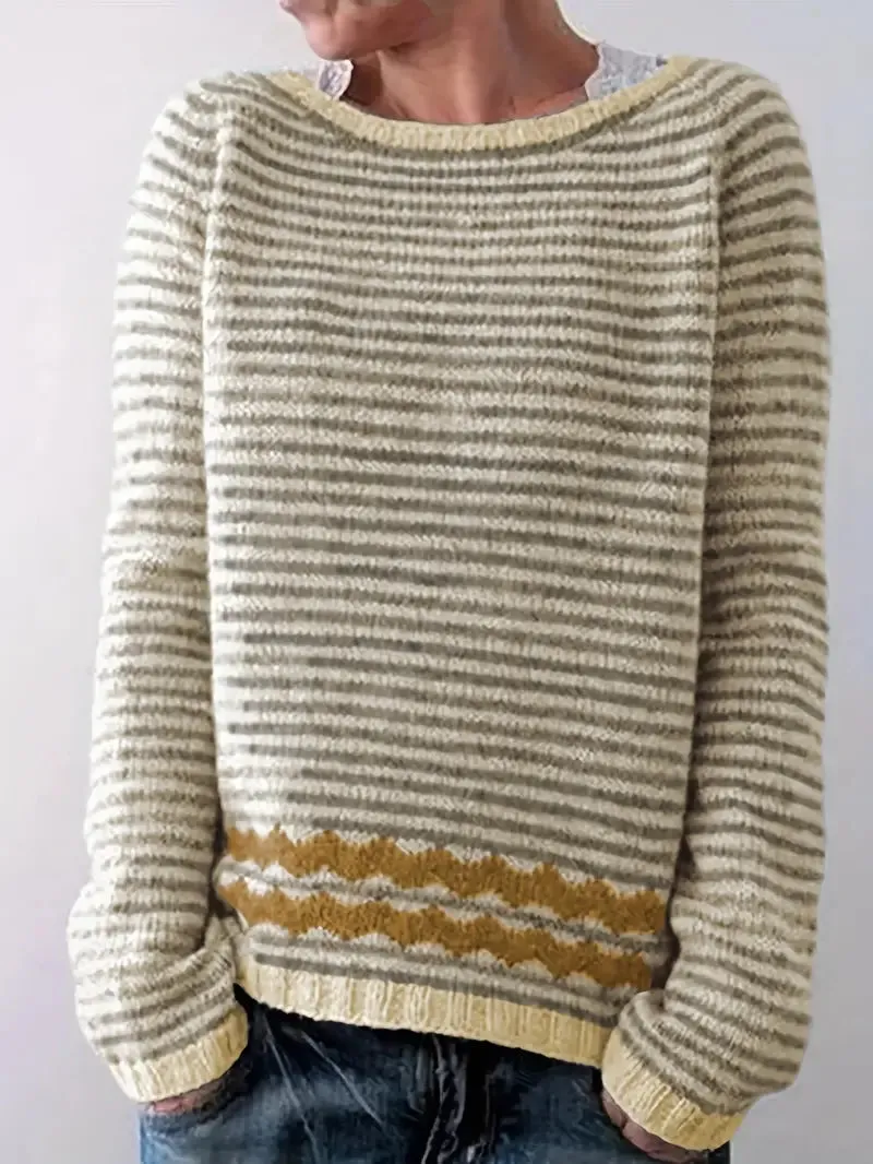 Ivyshape | Comfortable and Fashionable Wool Knitted Jumper for Women