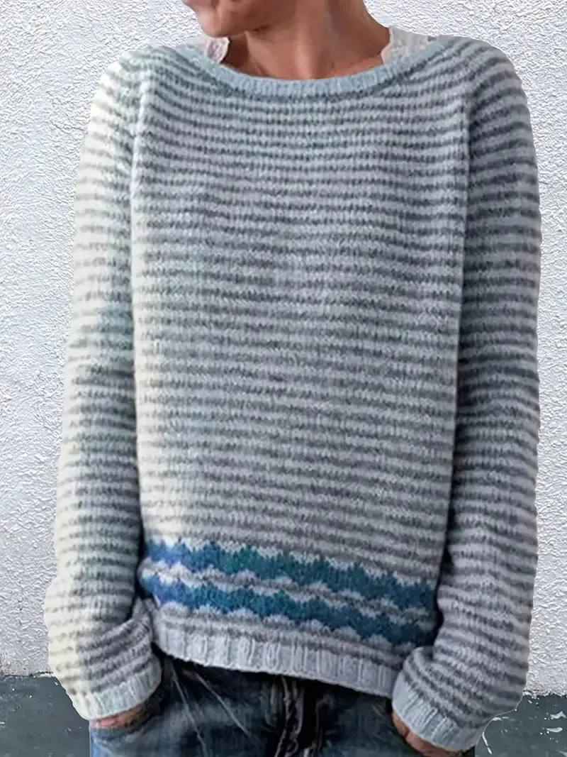 Ivyshape | Comfortable and Fashionable Wool Knitted Jumper for Women
