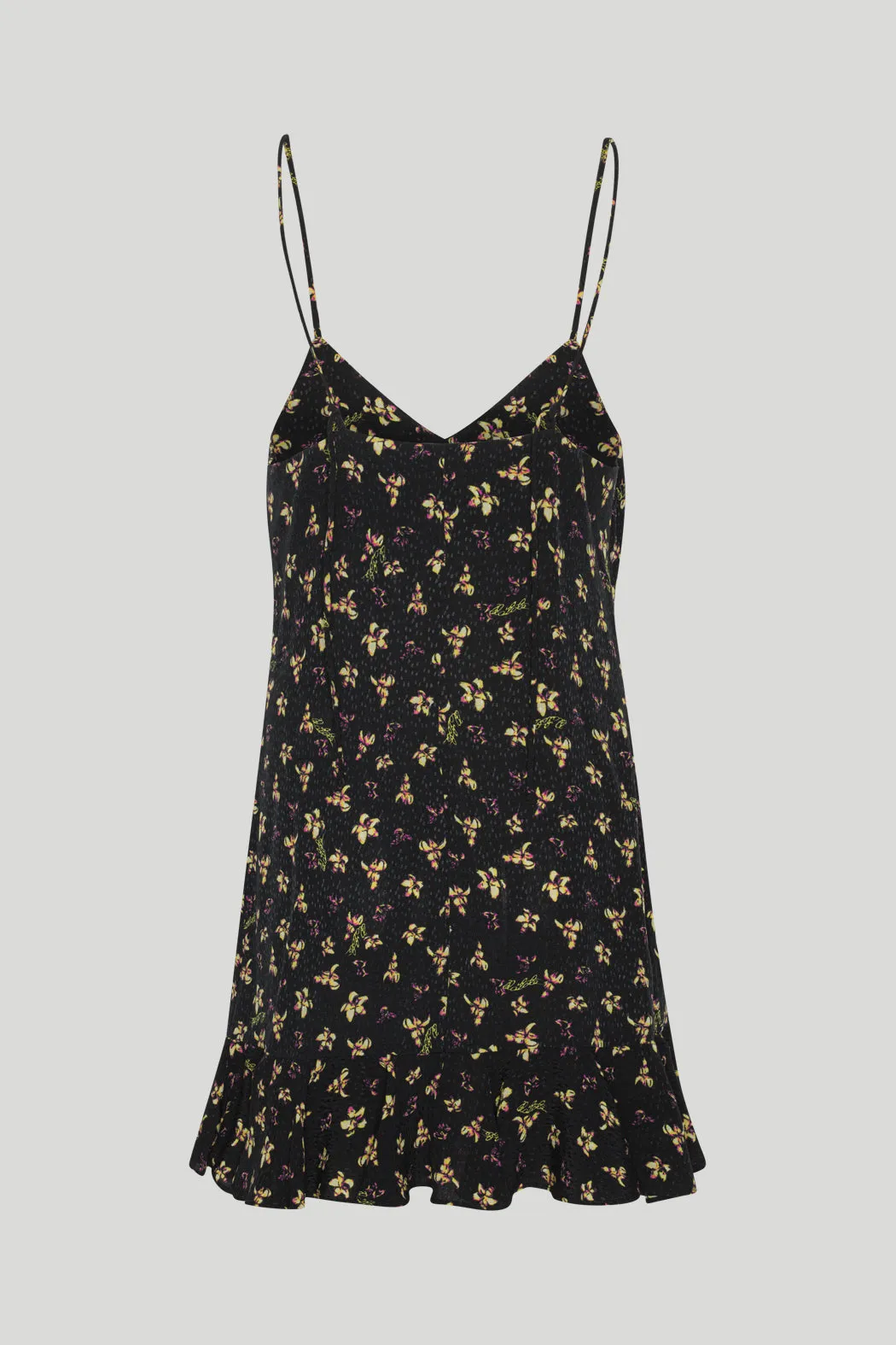 JACQUARD MINI SLIP DRESS