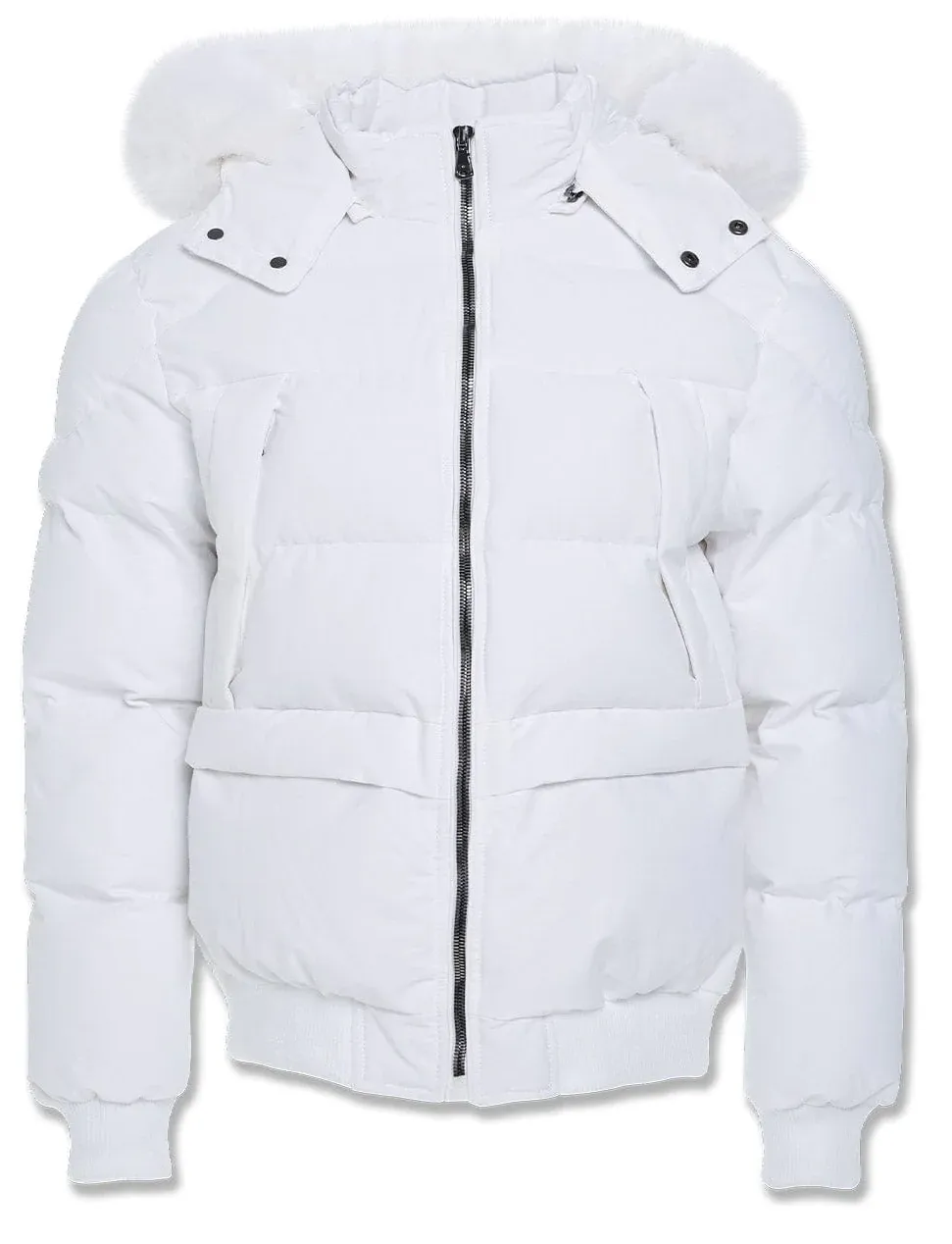 JORDAN CRAIG CROSS BAY BOMBER JACKET (WHITE)