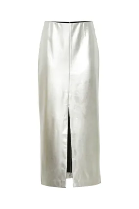 Kate Silver Metallic Skirt