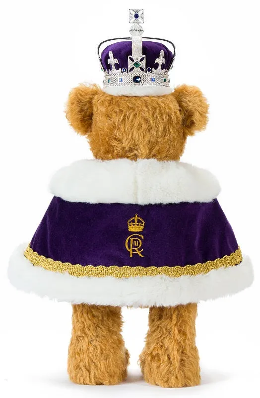 King Charles III Coronation Commemorative Teddy Bear by Merrythought - 35cm