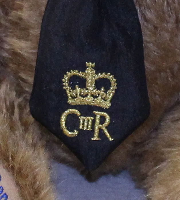 King Charles III Teddy Bear by Hermann Spielwaren - 35cm