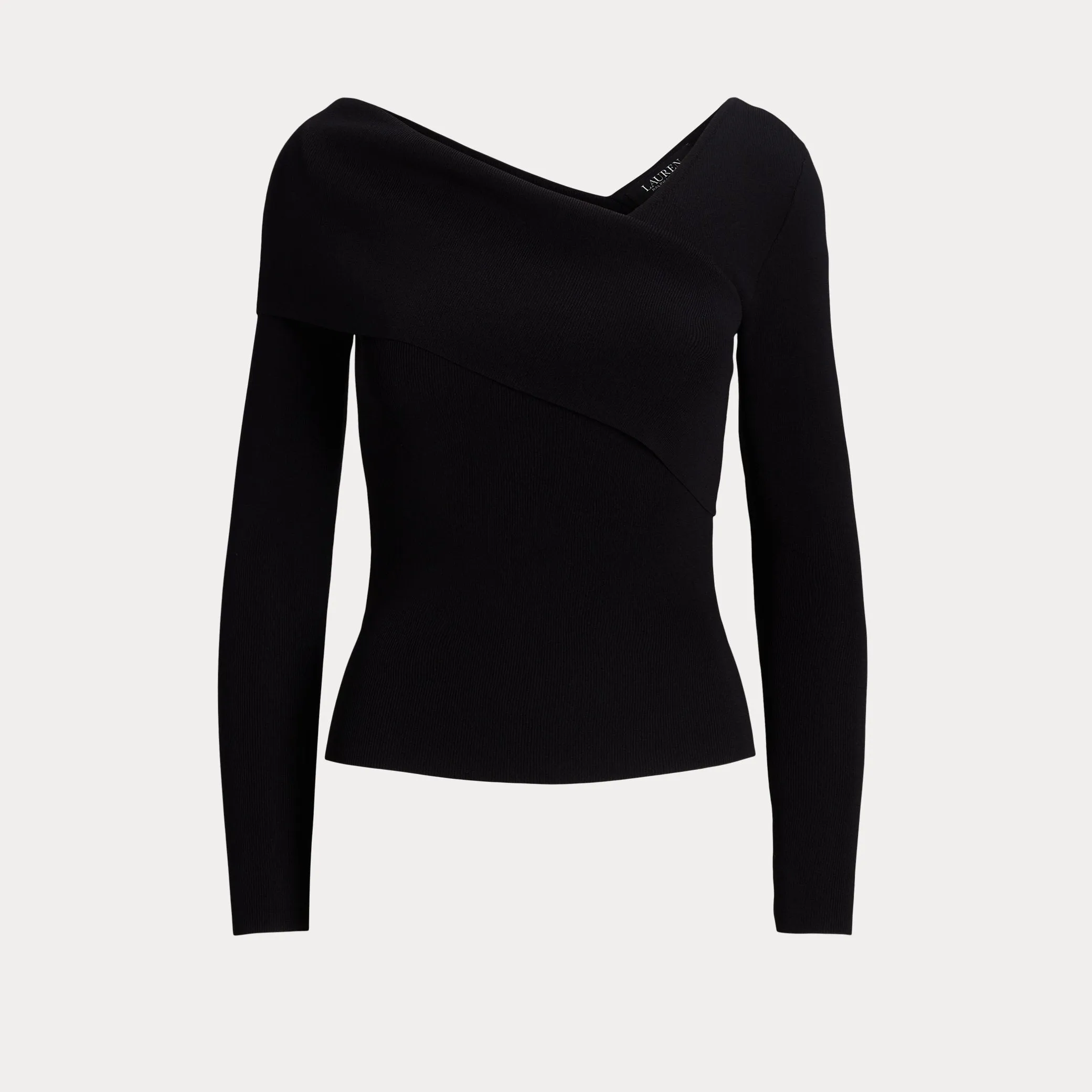Lauren Ralph Lauren Asymmetrical Long-Sleeve Jumper