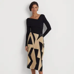 Lauren Ralph Lauren Asymmetrical Long-Sleeve Jumper
