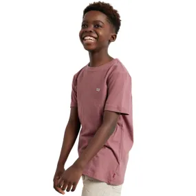Levi's Kids maglietta manica corta da ragazzi con logo Batwing Chest 8EA100-R90 mattone