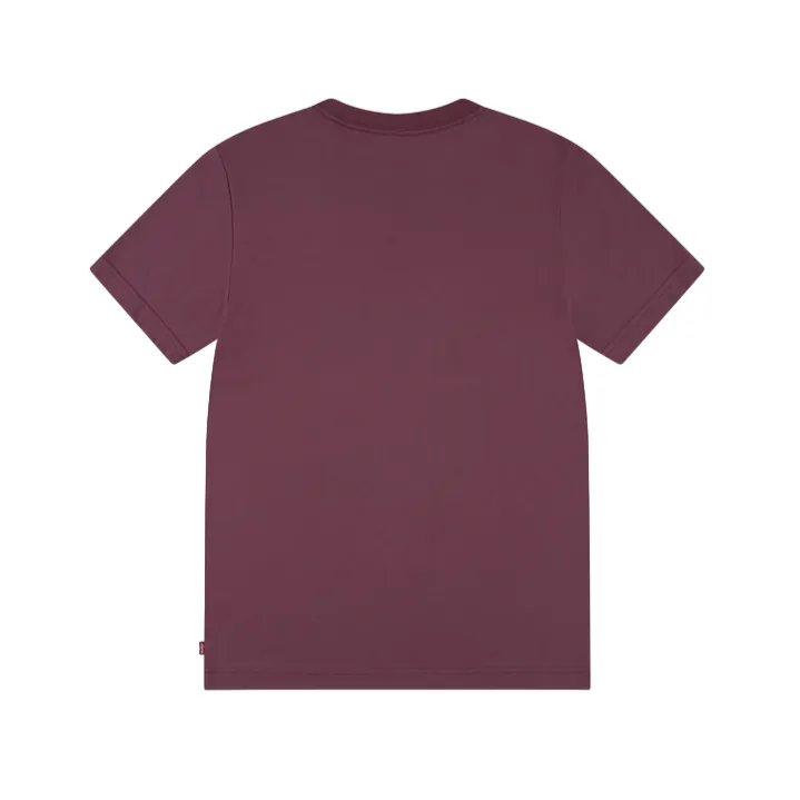 Levi's Kids maglietta manica corta da ragazzi con logo Batwing Chest 8EA100-R90 mattone