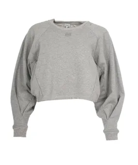 Loewe Grey Anagram Crewneck Jumper  ALL0550
