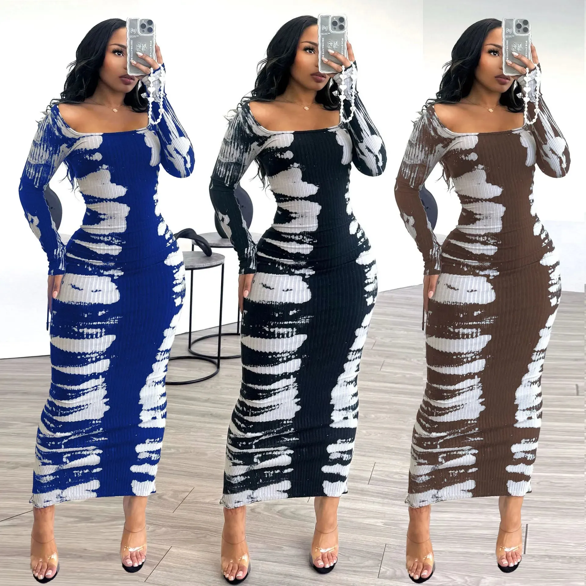 Long Sleeve Maxi Dress