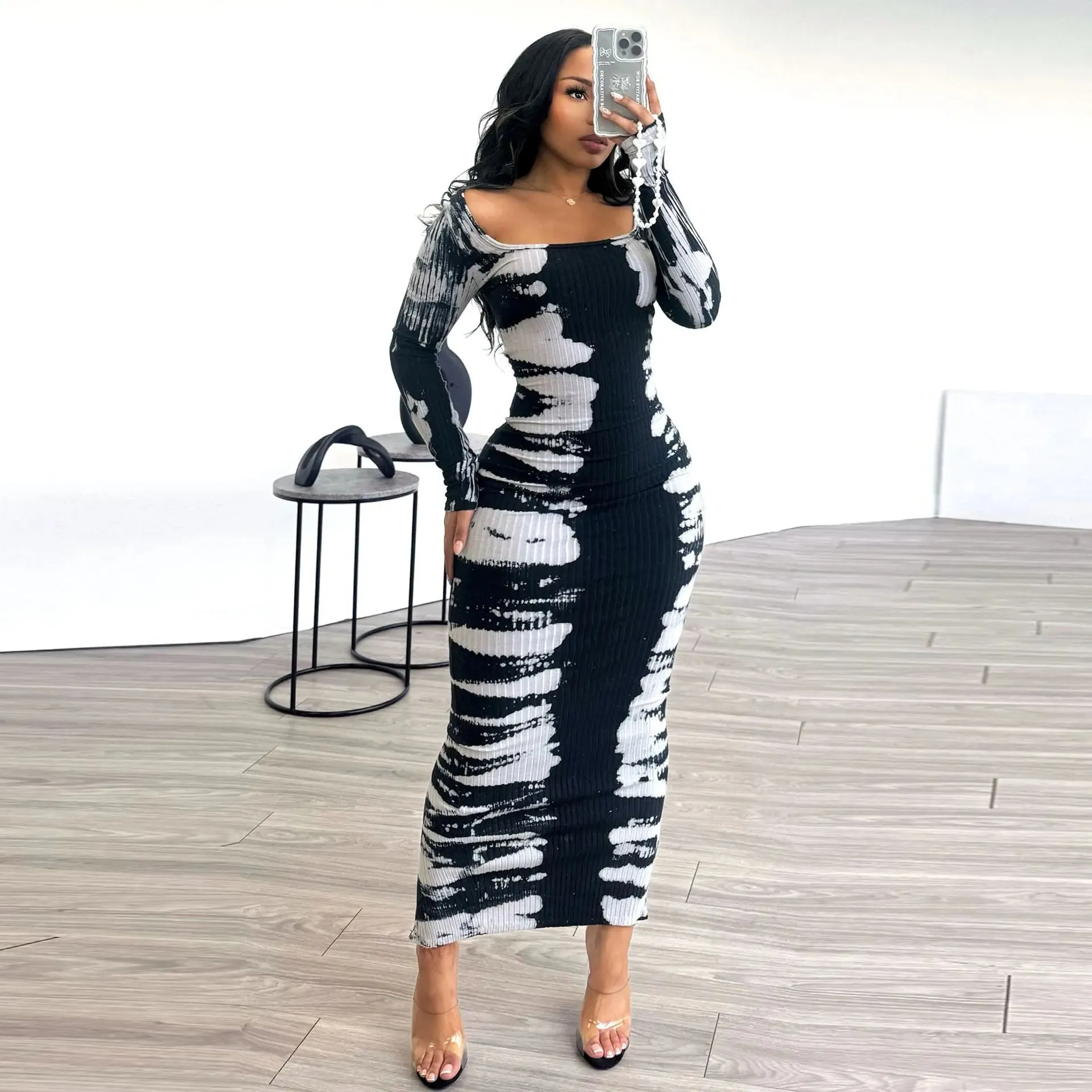Long Sleeve Maxi Dress