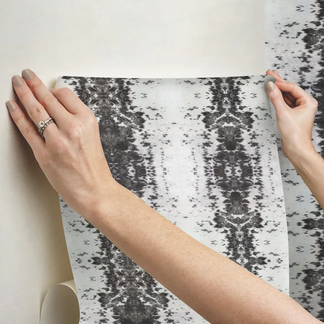 Marbled Appaloosa Premium Peel   Stick Wallpaper