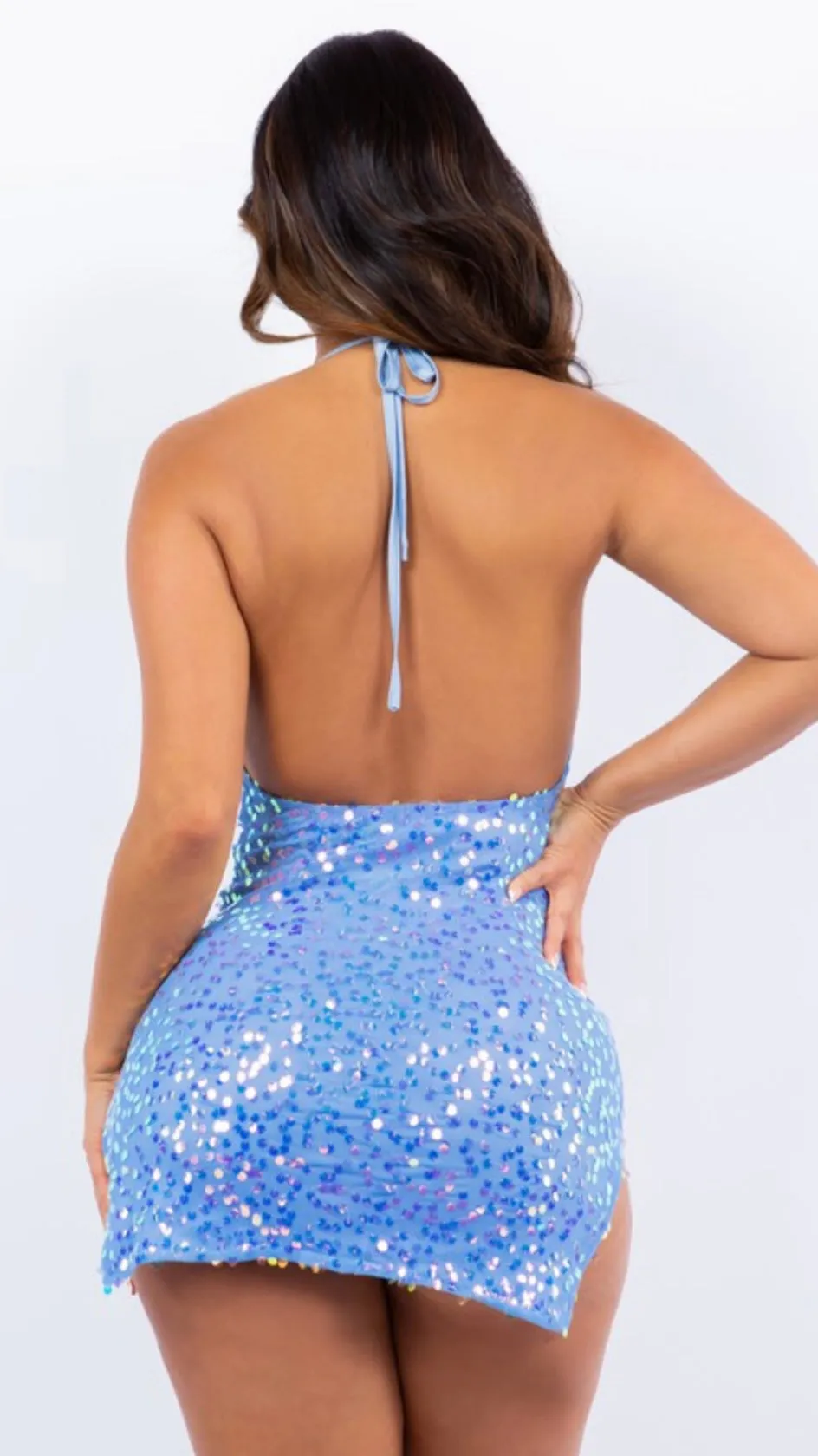 Mariah Dress - Blue