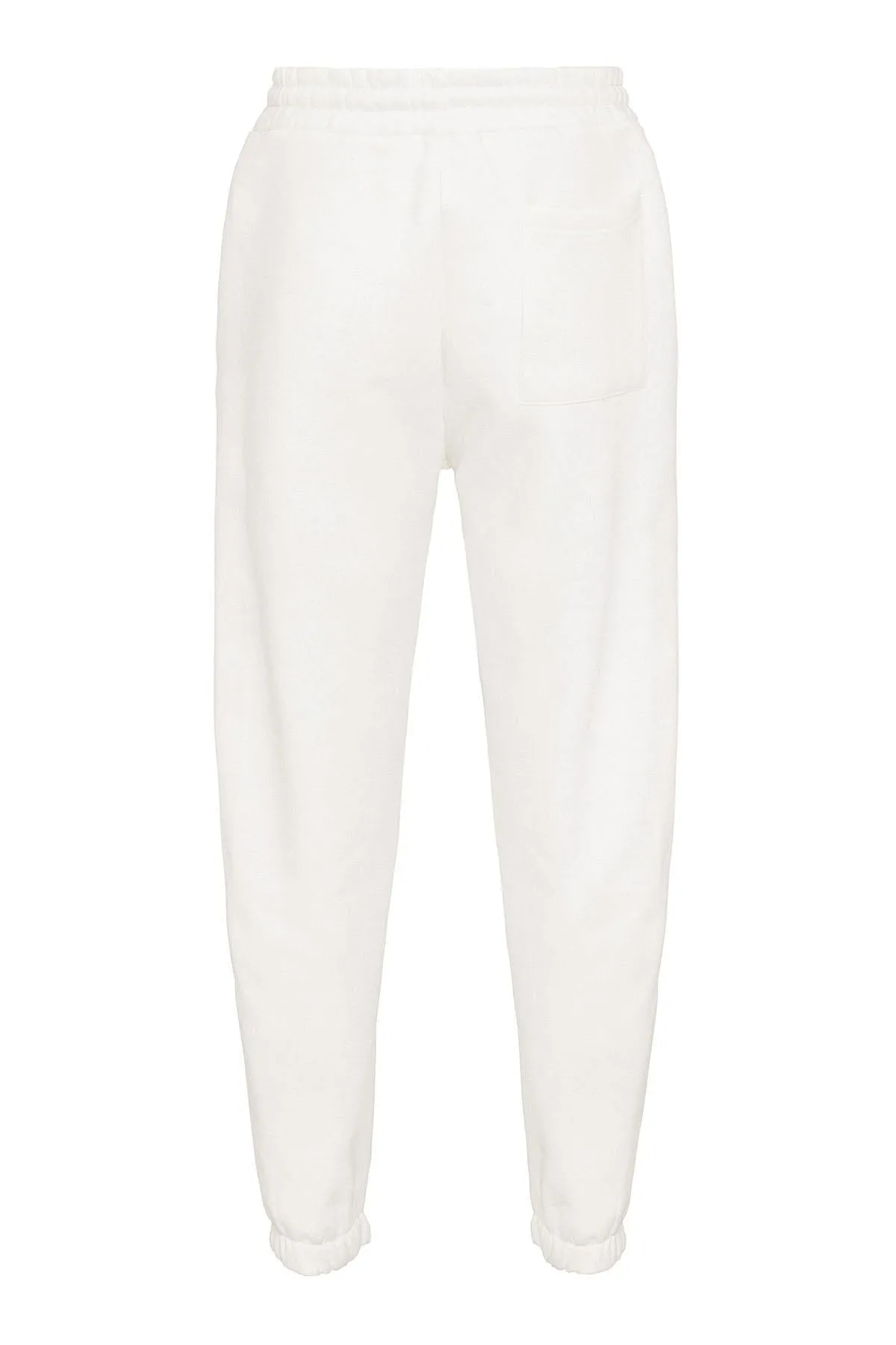 Men's Ecru Tracksuit with Elastic Legs - Wessi