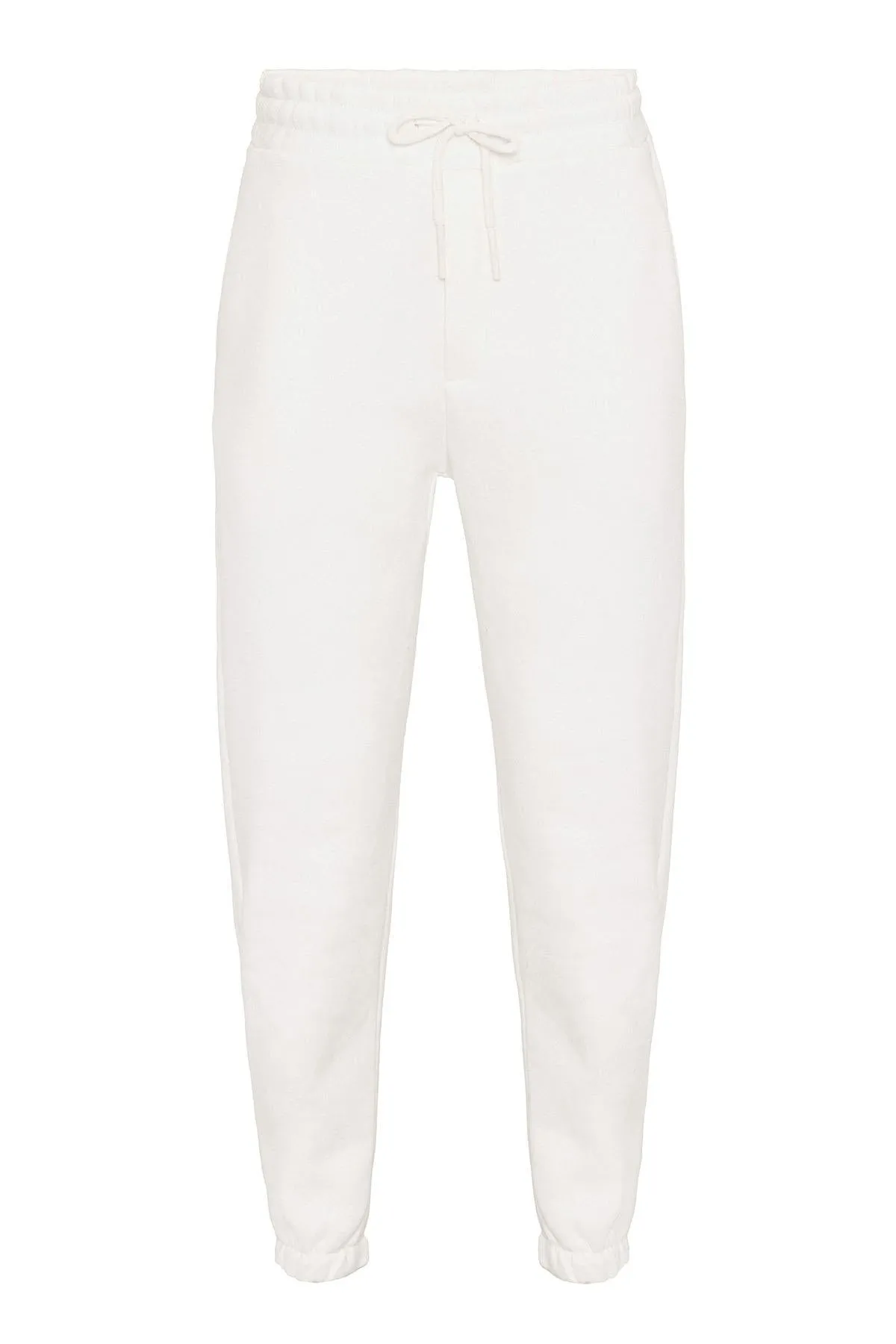 Men's Ecru Tracksuit with Elastic Legs - Wessi