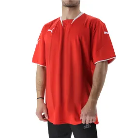 Men's Logo Embroidered Sport Top,Red
