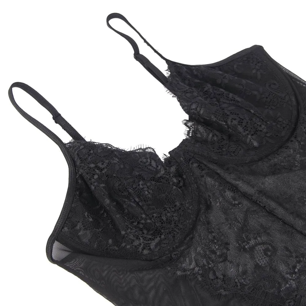 Midnight Elegance Bodysuit