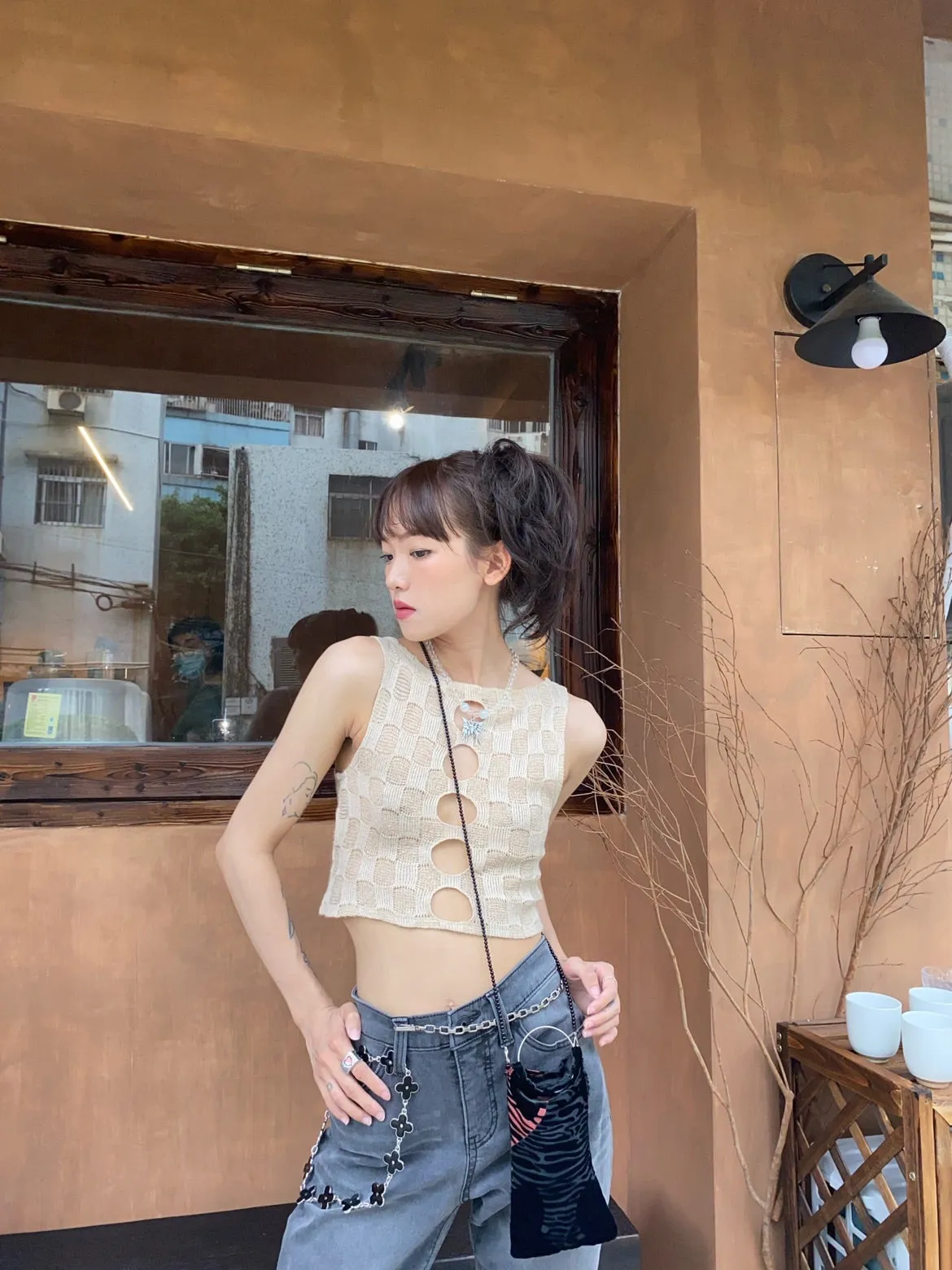 Modern Gal Elastic Tank Top