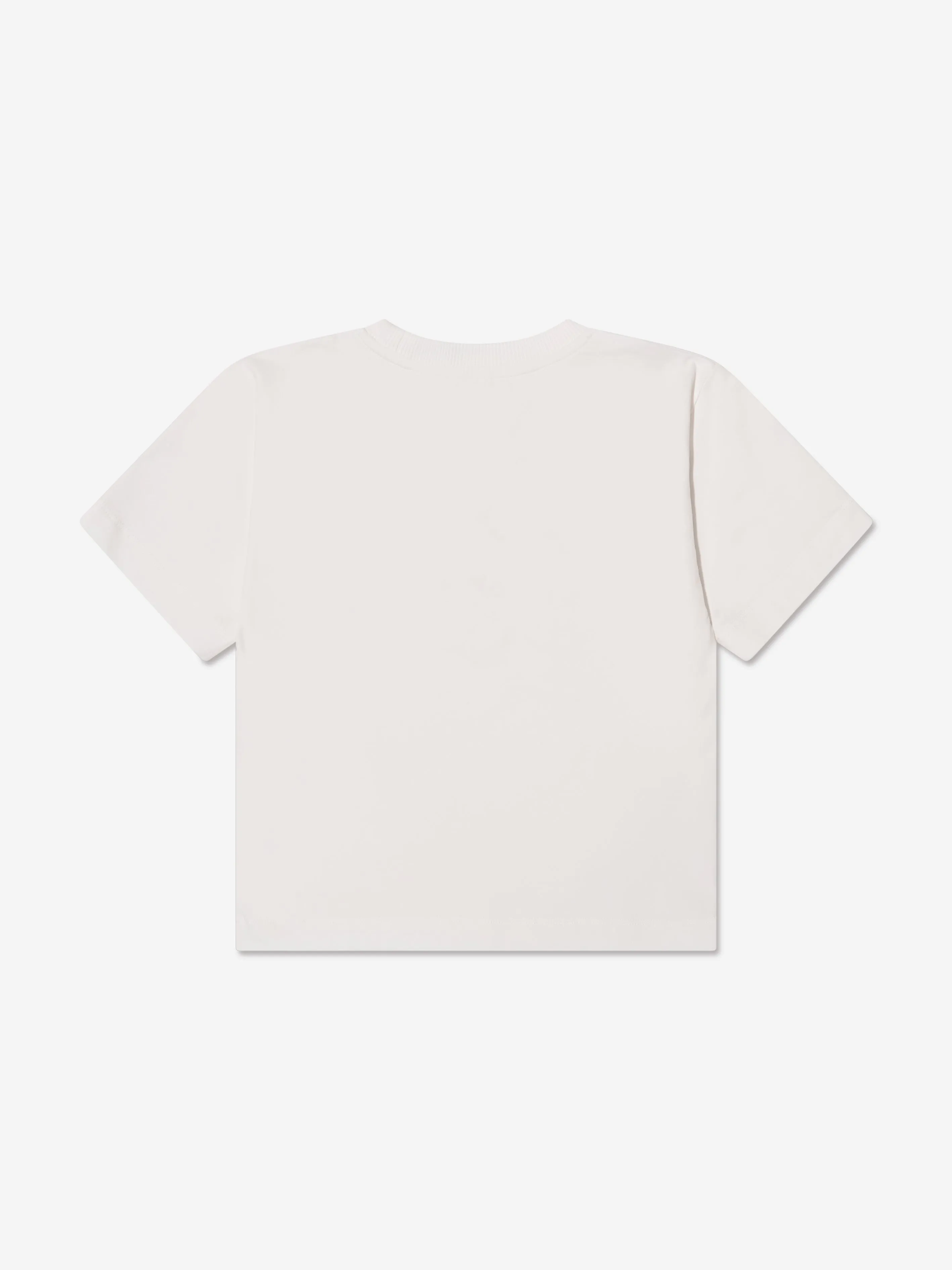 Moschino Girls Teddy Bear Maxi T-Shirt in Ivory