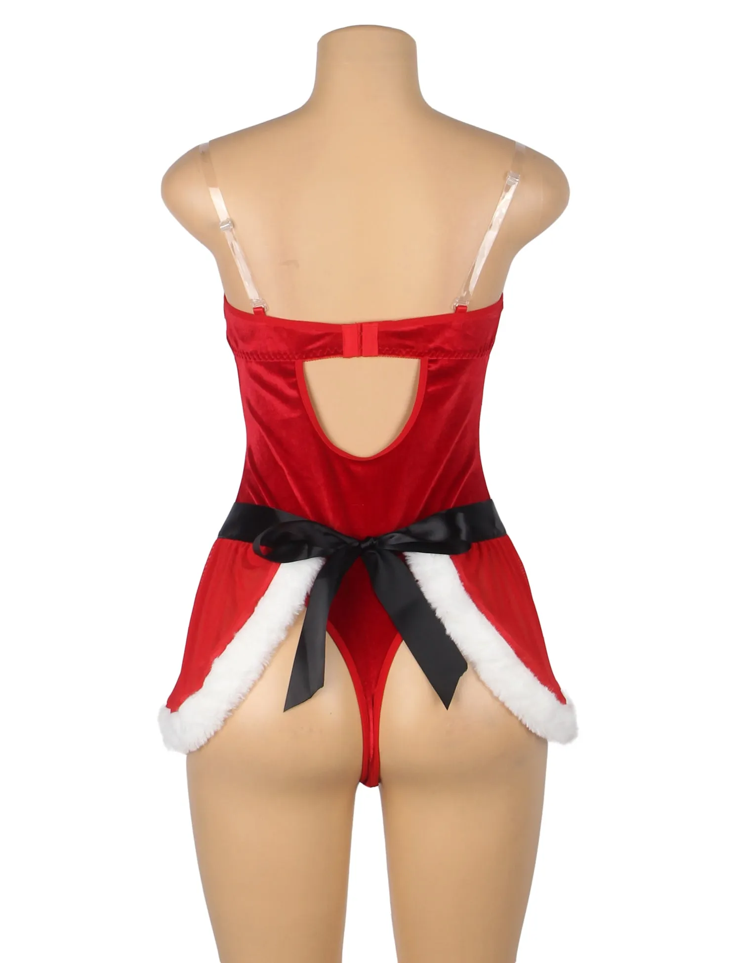 Mrs. Clause Teddy-Doll Playset