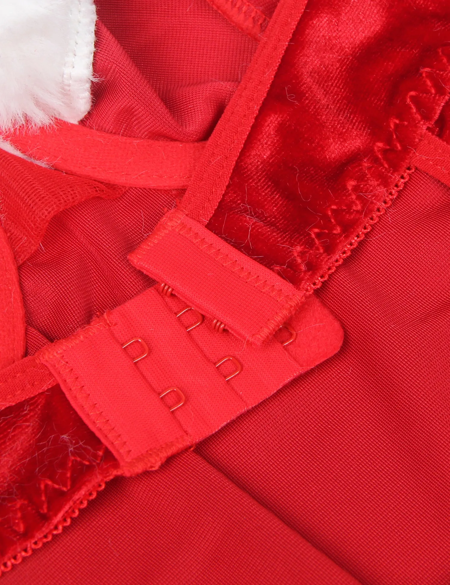 Mrs. Clause Teddy-Doll Playset