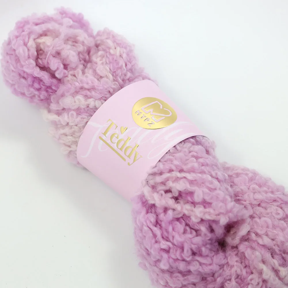 MYPZ Teddy – hand-dyed Soft Purple