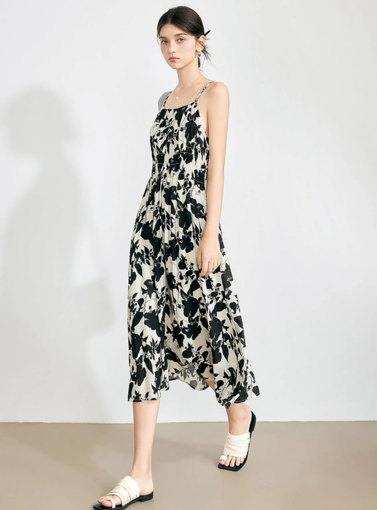 National Style Ink Slip Dress