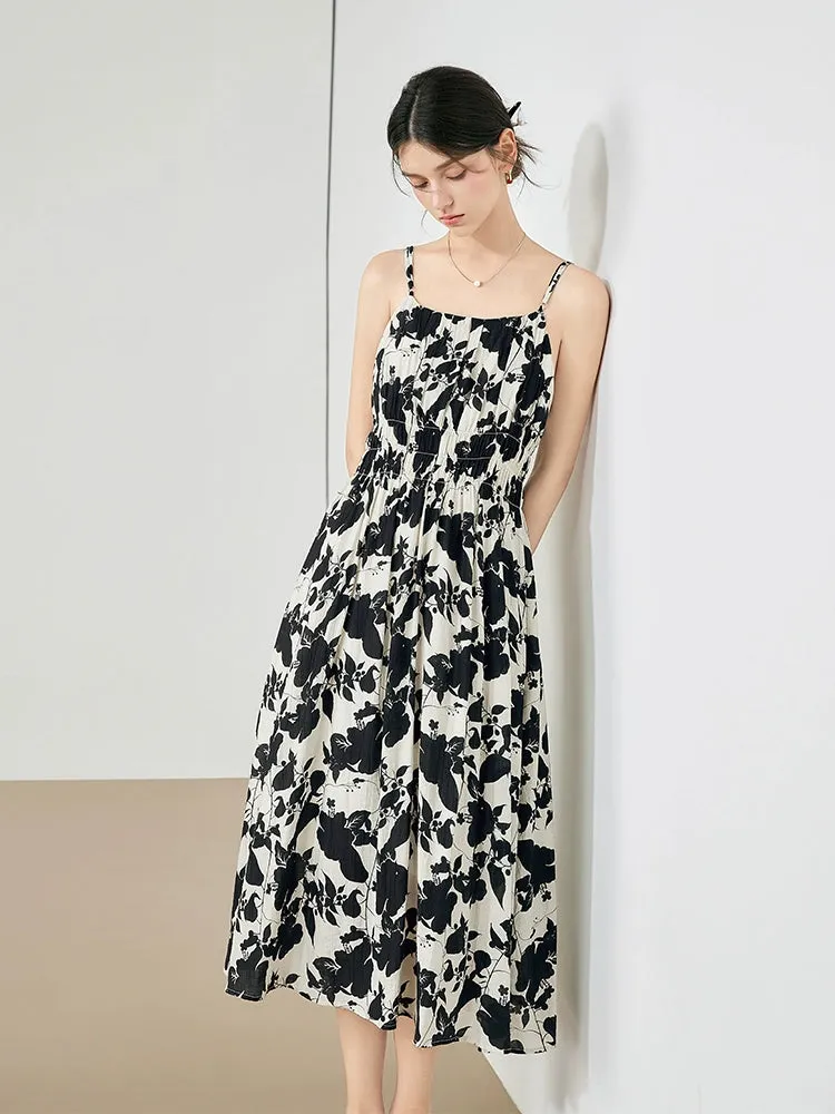 National Style Ink Slip Dress