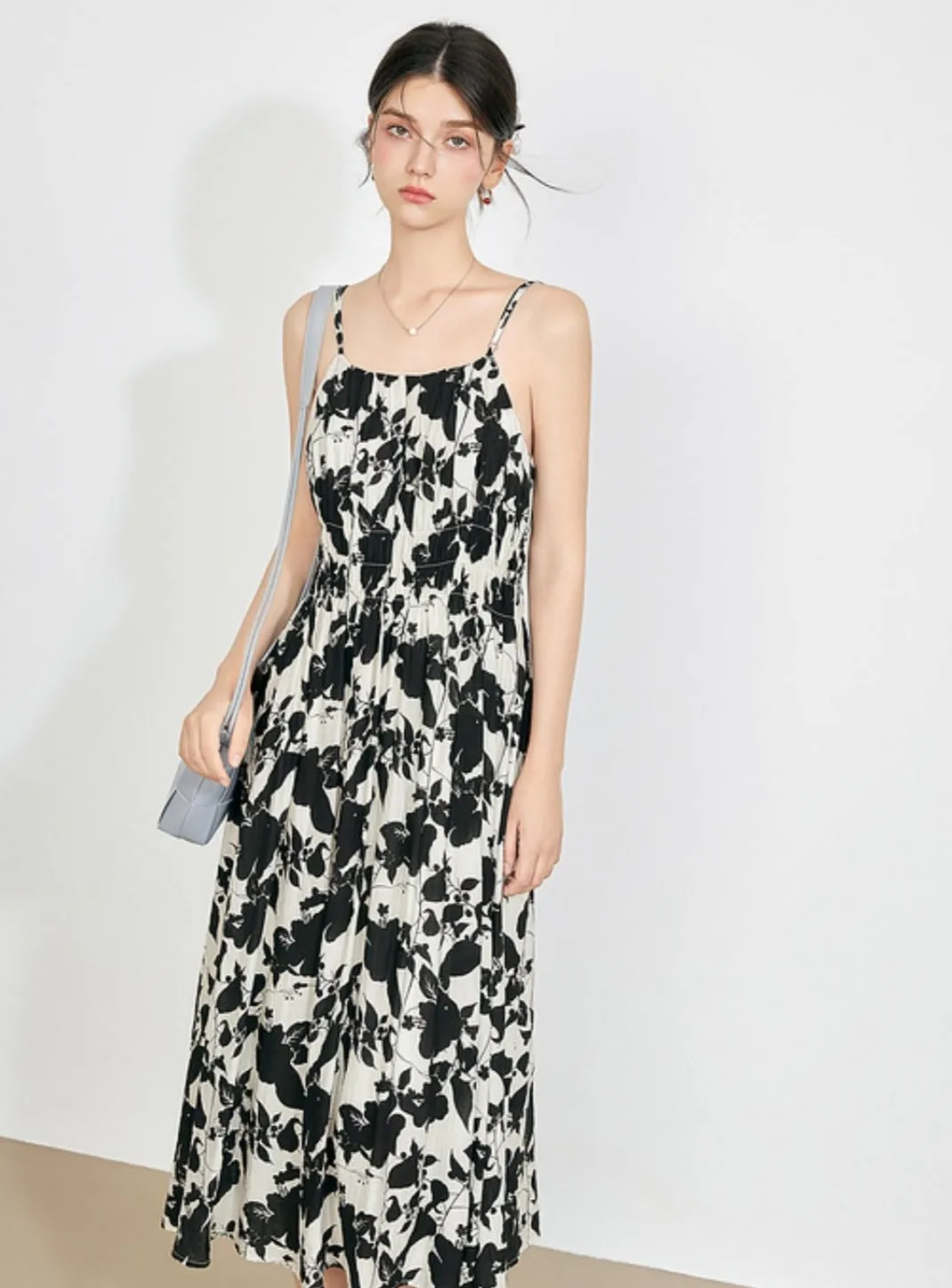 National Style Ink Slip Dress