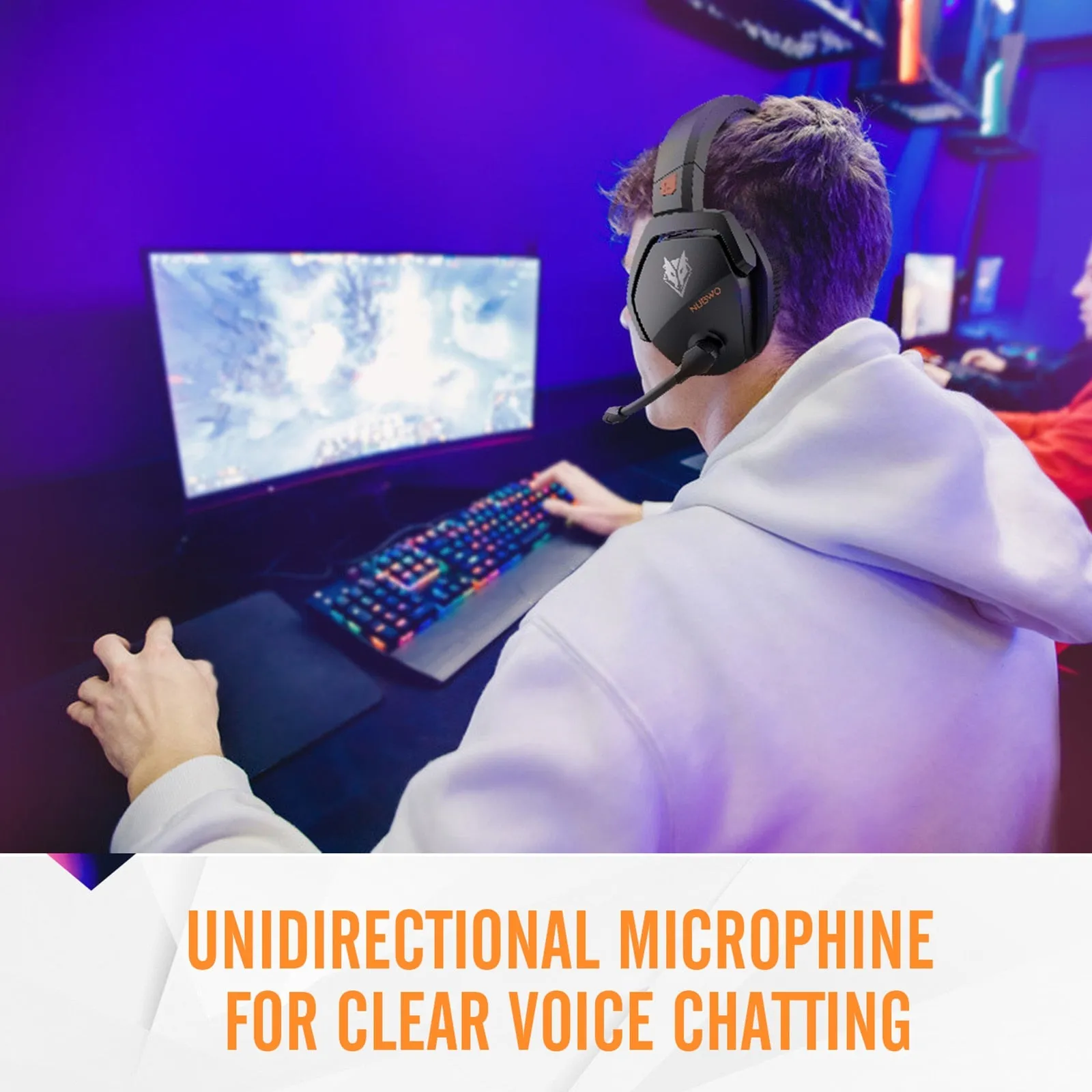 NUBWO G06 2.4G Wireless Gaming Headset