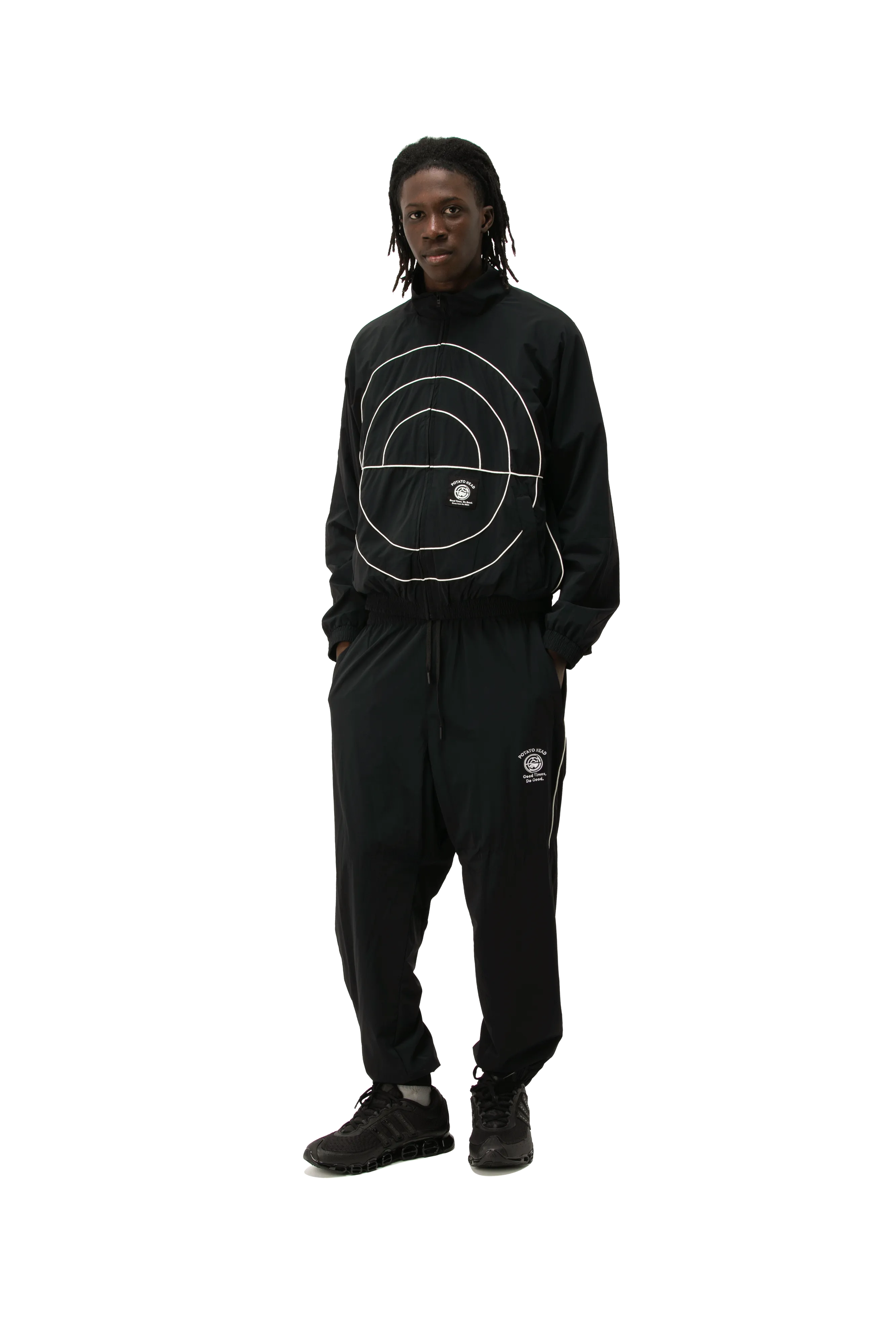 Nylon Track Jacket