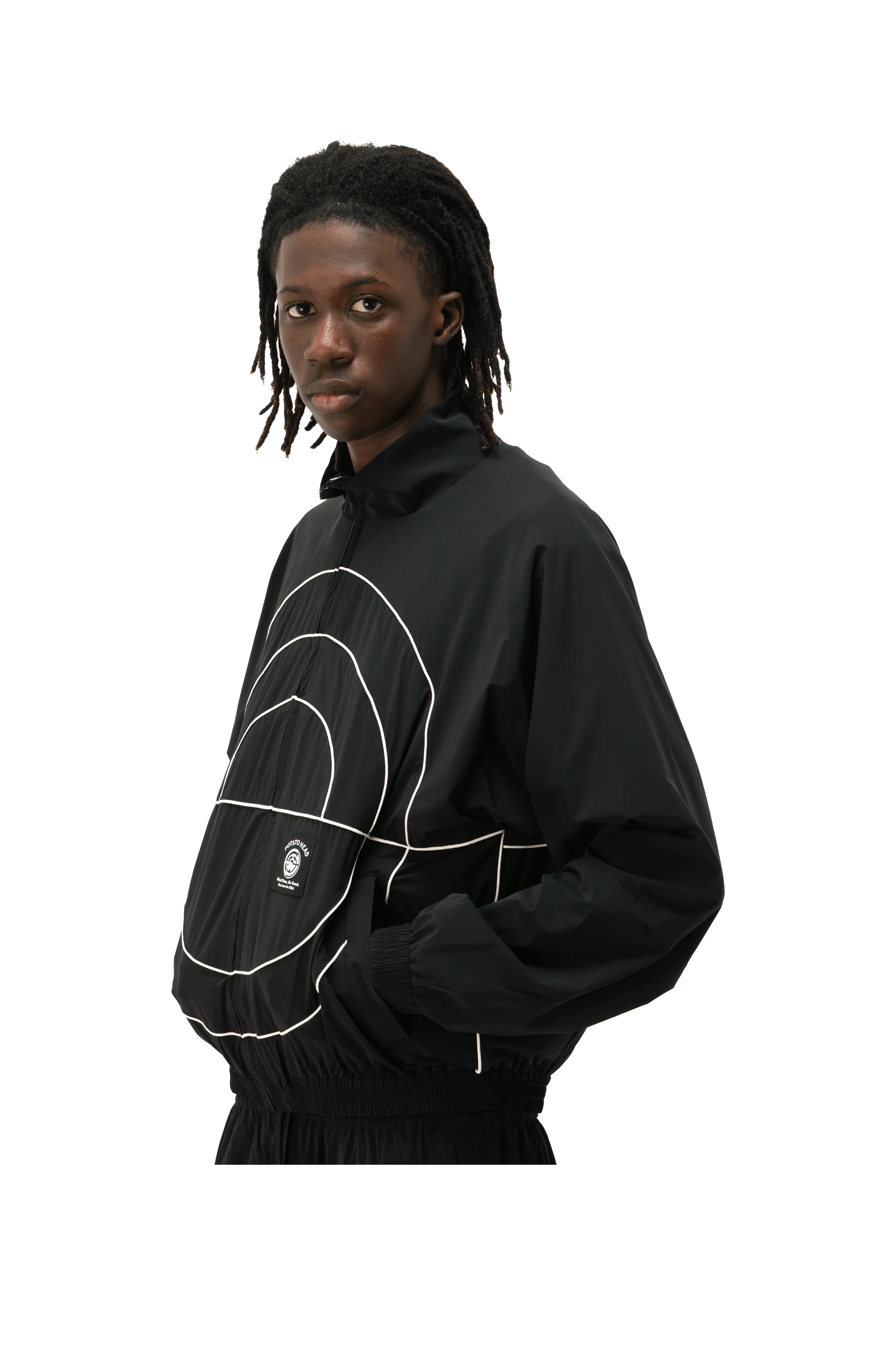 Nylon Track Jacket