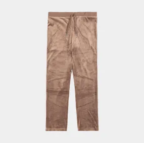 Og Big Bling Velour Womens Track Pants (Brown Sugar)