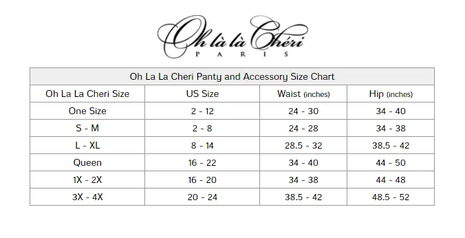 Oh La La Cheri EL-Camille Lace Halter Teddy