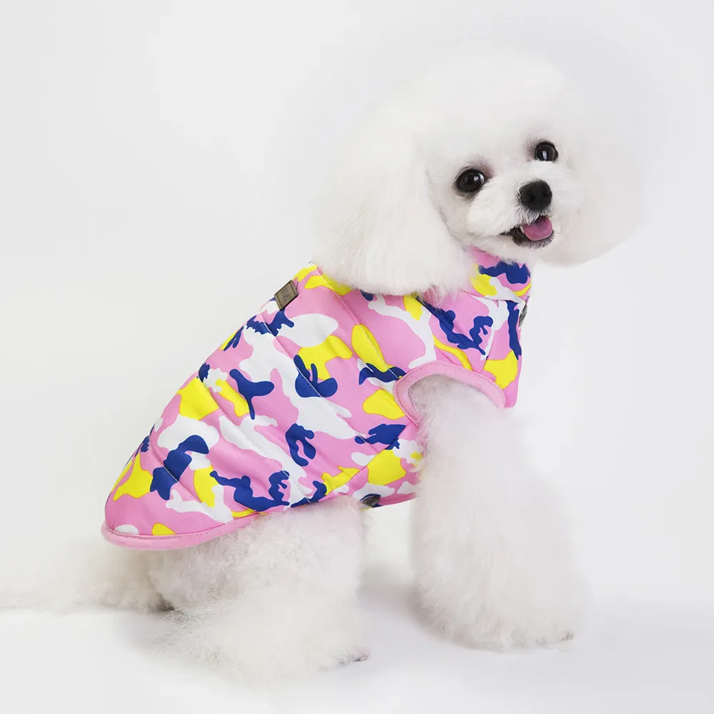 Pet / Dog / Cat Camouflage Puffer Jackets