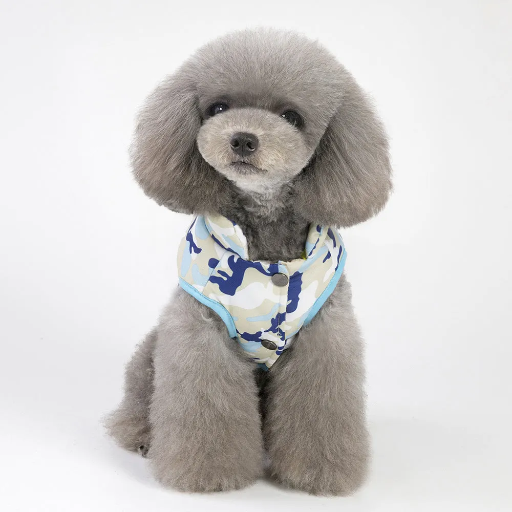Pet / Dog / Cat Camouflage Puffer Jackets