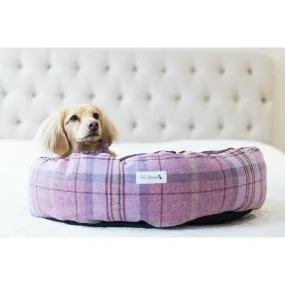 Pink Sheltie Luxury Cocoon Dog Bed