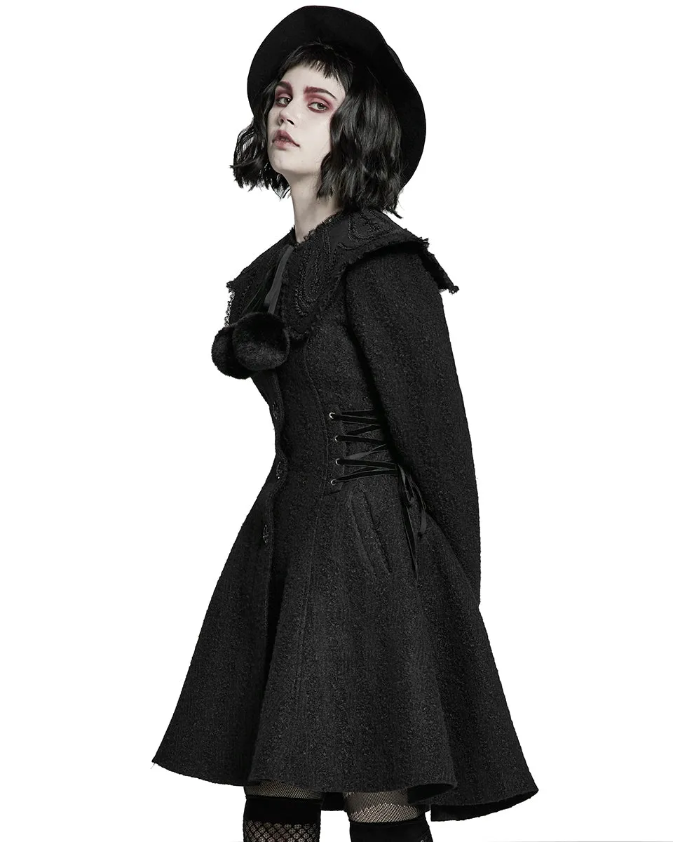 Punk Rave Angeltine Womens 2 Piece Gothic Lolita Coat