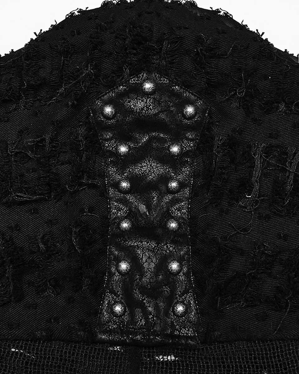 Punk Rave Daily Life Gothic Dystopian Decay Hooded Coat