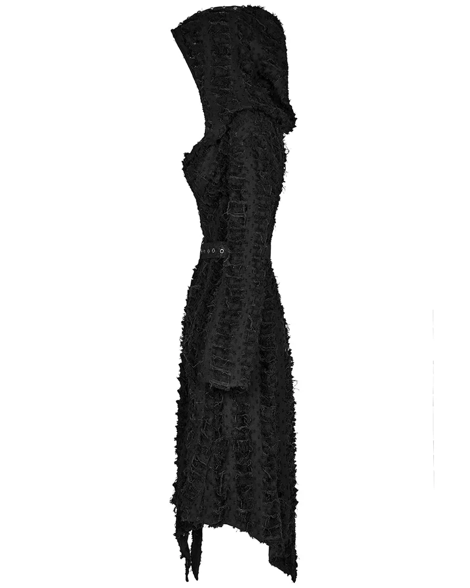 Punk Rave Daily Life Gothic Dystopian Decay Hooded Coat