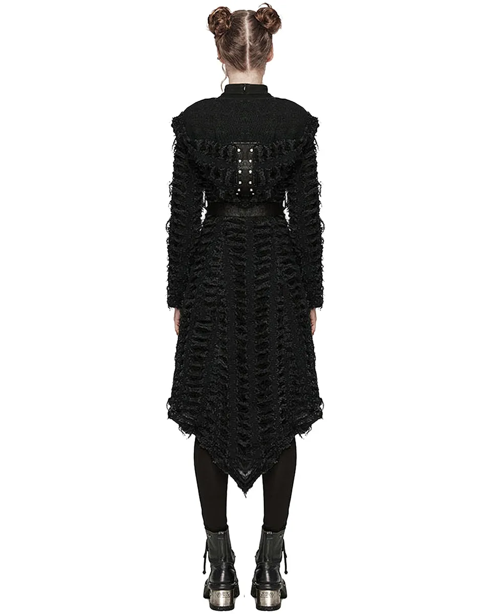 Punk Rave Daily Life Gothic Dystopian Decay Hooded Coat