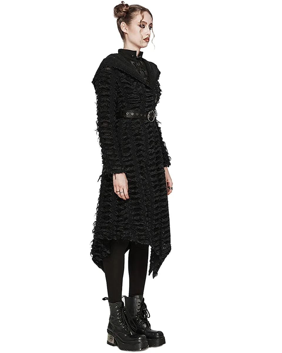 Punk Rave Daily Life Gothic Dystopian Decay Hooded Coat