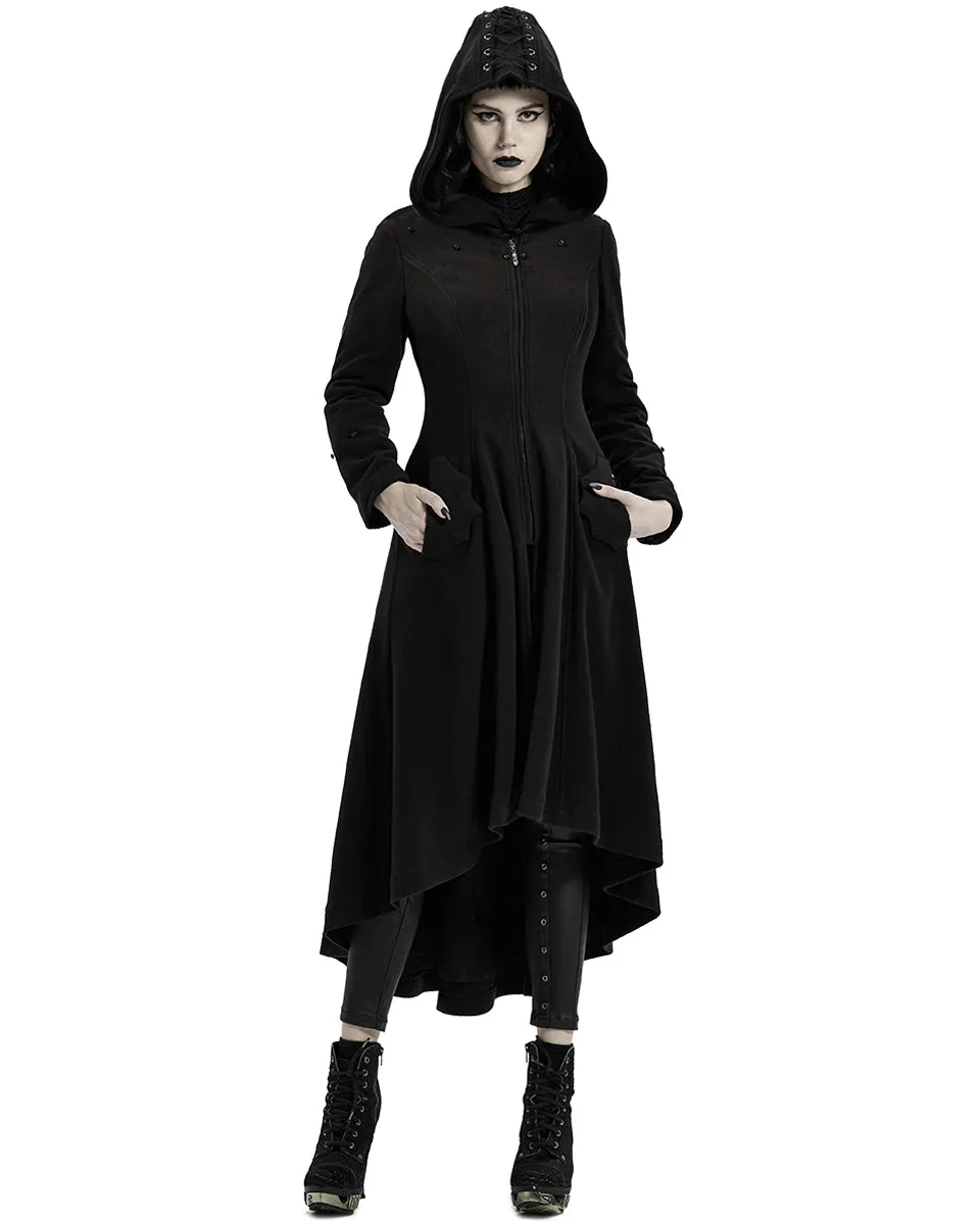Punk Rave Hemlock Womens Gothic Winter Coat