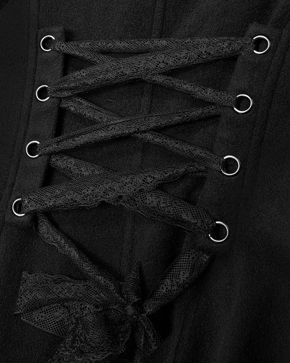 Punk Rave Hemlock Womens Gothic Winter Coat