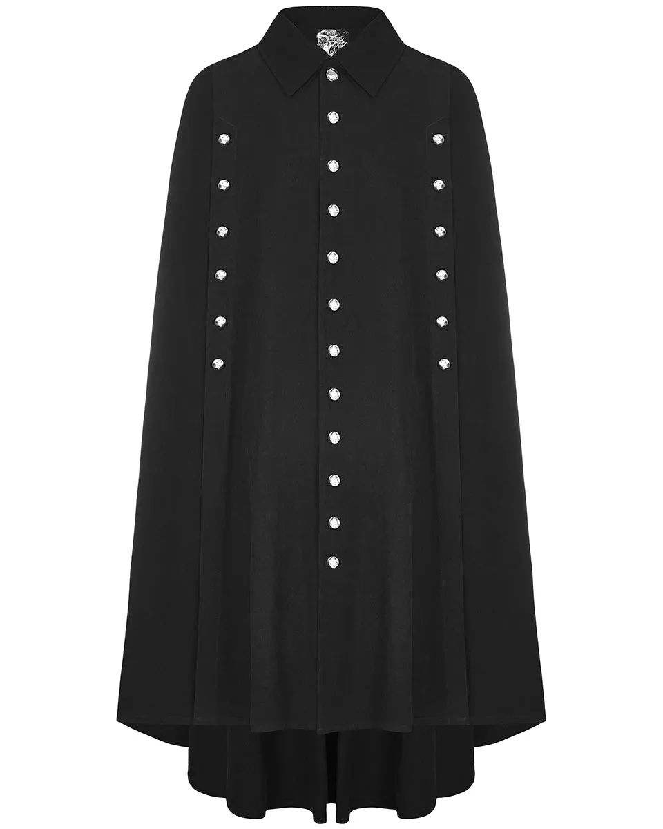 Punk Rave Mens Coachmans Cloak