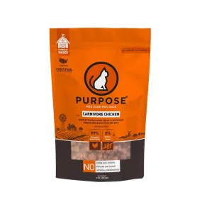 PURPOSE Freeze Dried Raw Cat Food - Carnivore Chicken Freeze 9 oz.