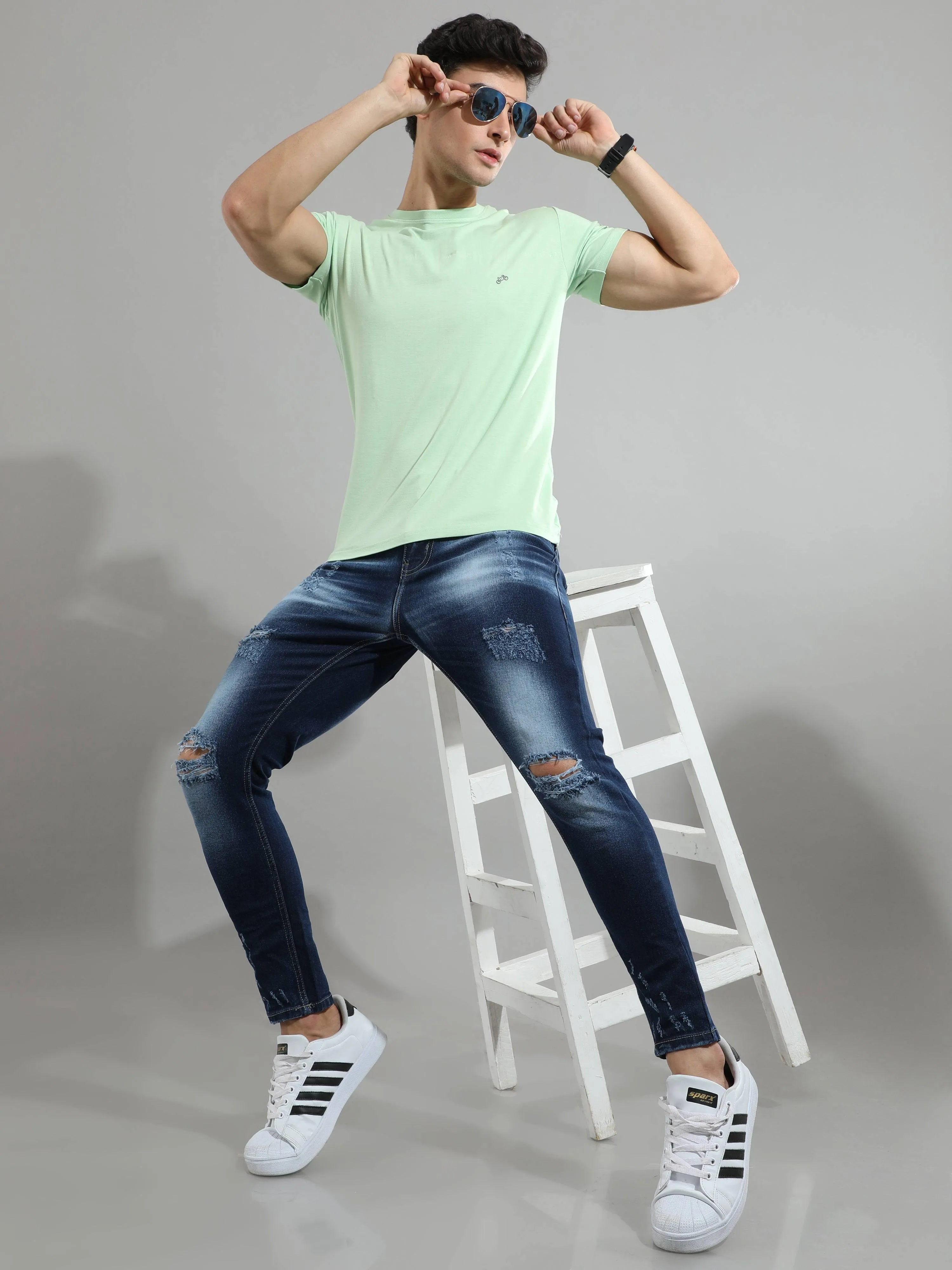 Quiet Green Bamboo Fabric T-Shirt
