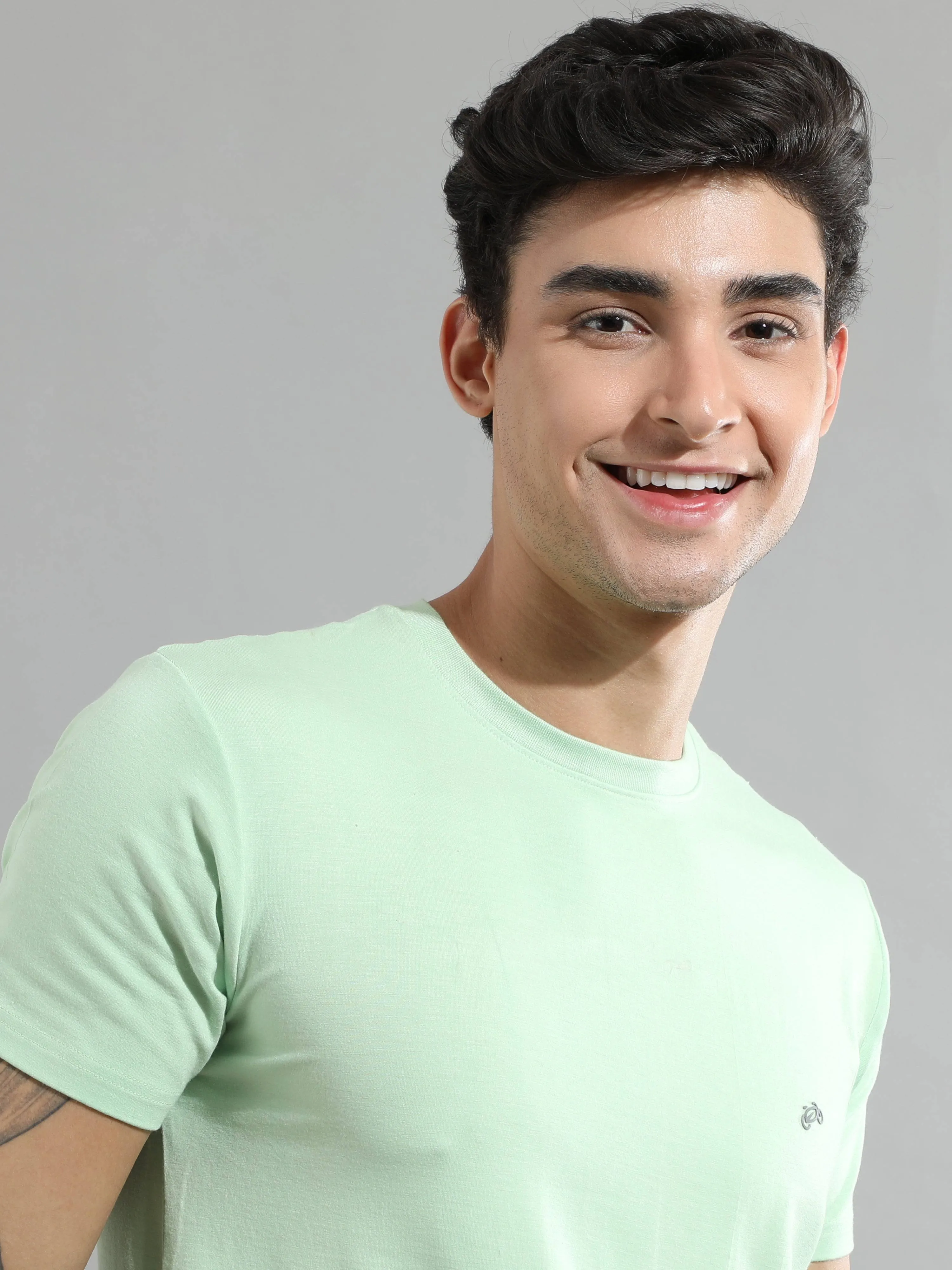 Quiet Green Bamboo Fabric T-Shirt
