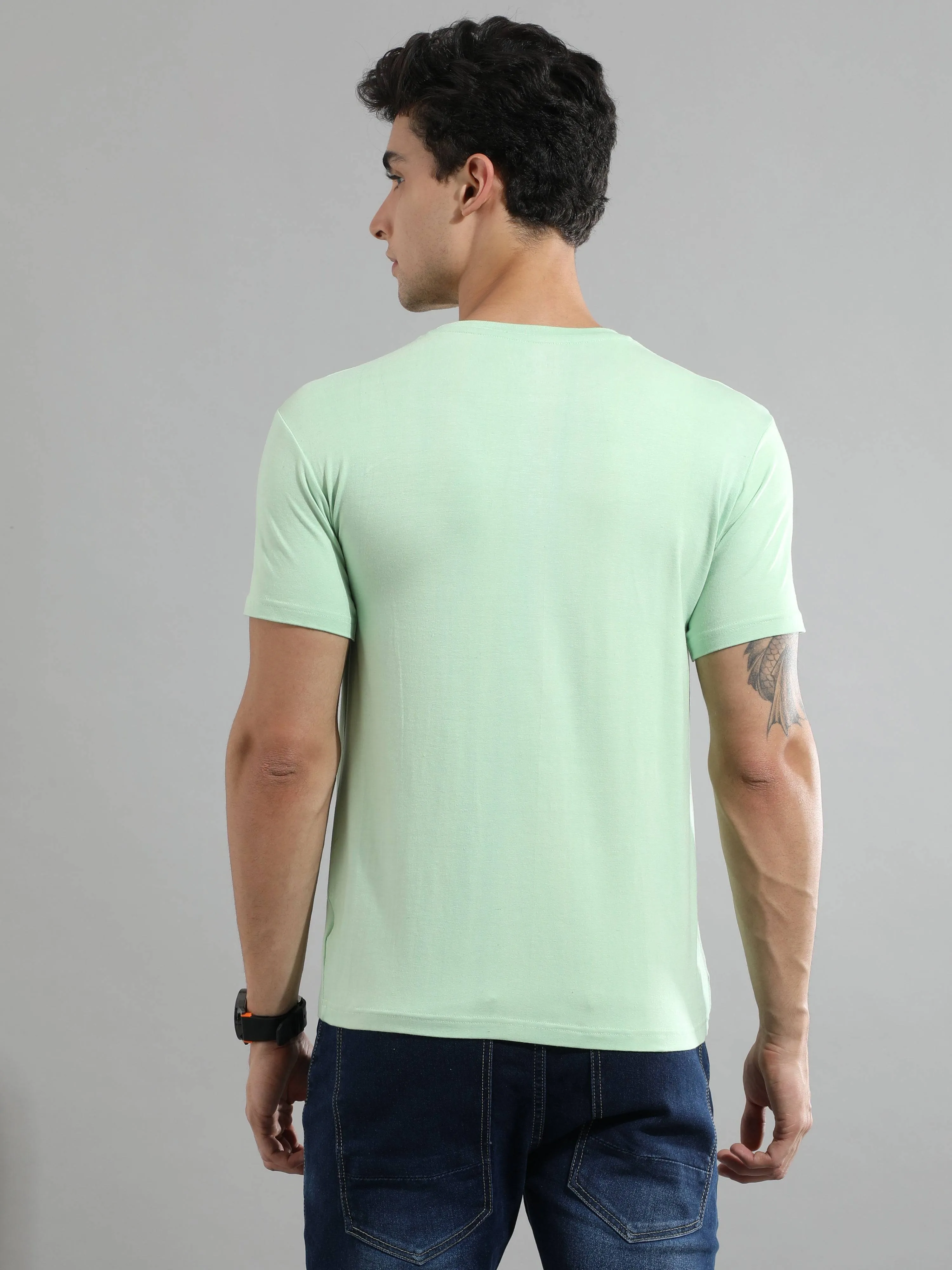 Quiet Green Bamboo Fabric T-Shirt