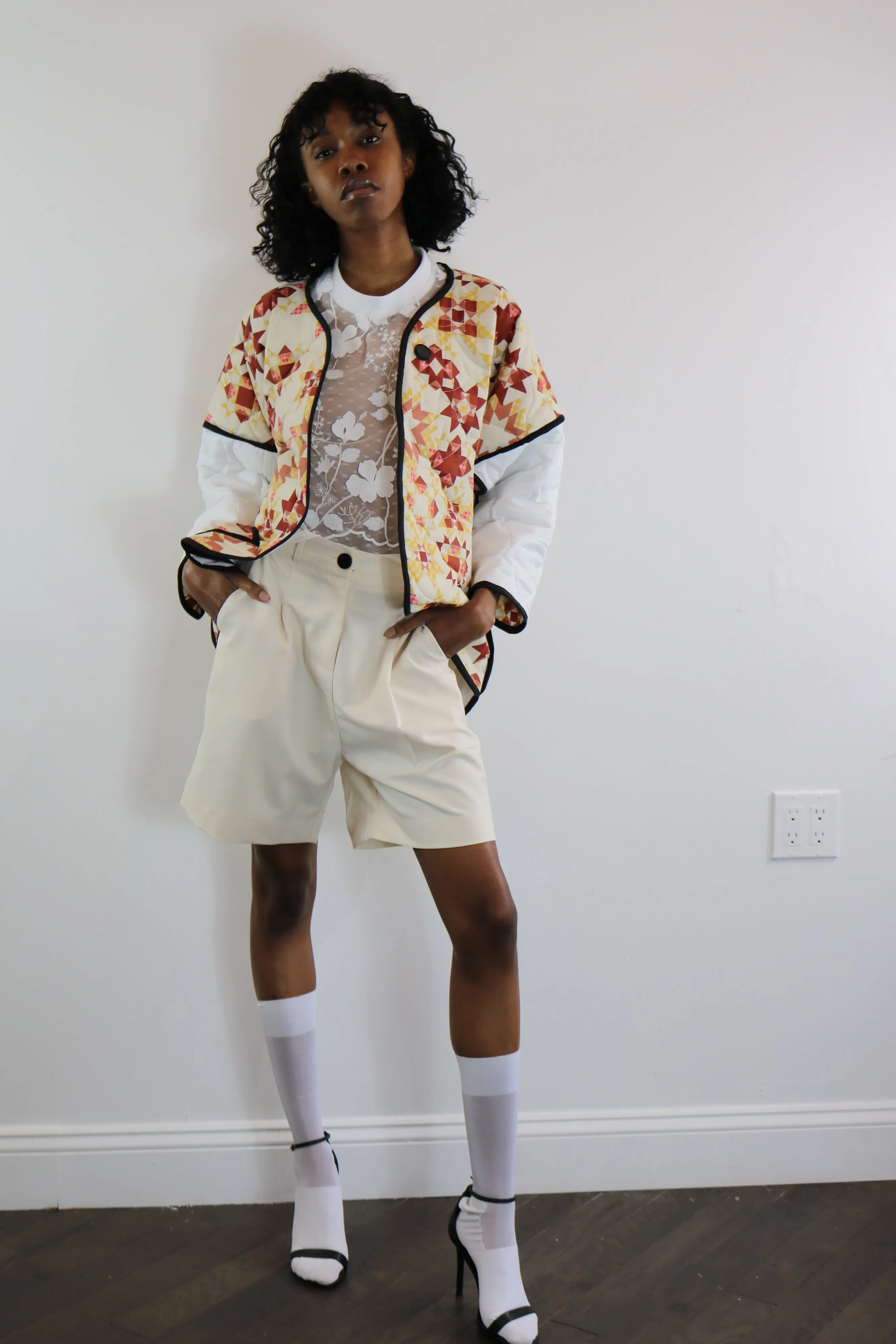 Quilted Grammy Coat